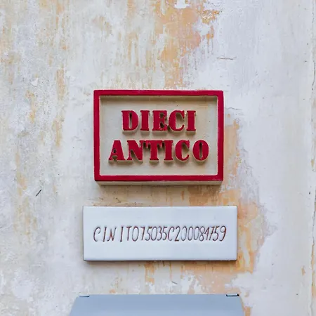 Ferienhaus Dieci Antico - Casa Indipendente A Due Passi Da Porta Rudiae